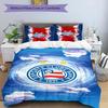 Esporte Clube Bahia Sports Club Emblem Printed Pattern Duvet Cover Set – includes 1 duvet cover and 2 matching pillowcases Bedroom Christmas gifts