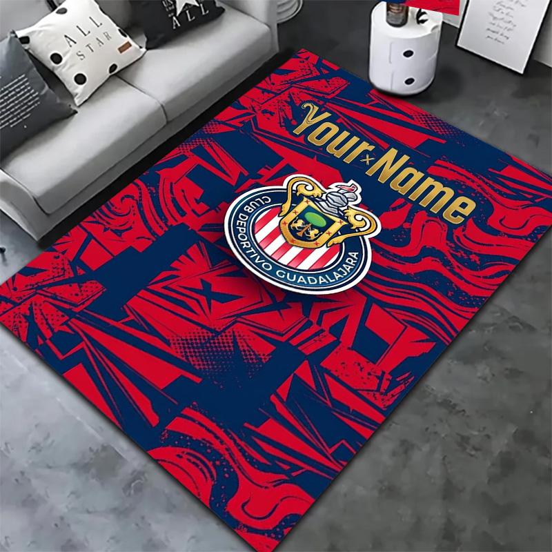 Chivas Crest Fan Gear Custom Name Carpet Rug For Living Room Bedroom Home Sofa Decoration Kids Play Nonslip Floor Mat