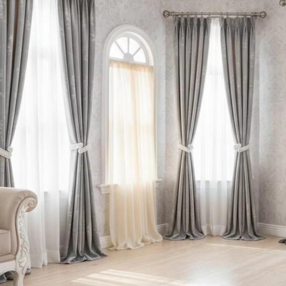 2pcs Linen Curtain Holders Handwoven Curtain Strap Elegant Rope Holdbacks for Living Room Bedroom