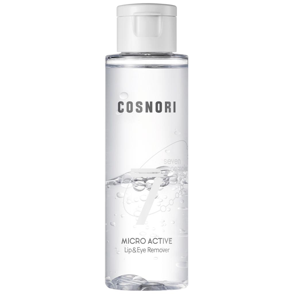 COSNORI Micro Active Lip & Eye Remover 100 ml - dwufazowy płyn do demakijażu oczu i ust