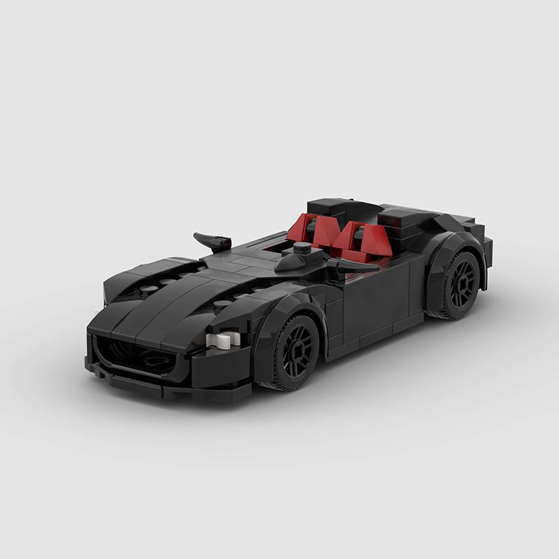 Monza SP2 MOC Speed Car Super Race Technical Vehicle Model Building Block Racing Rally Sports Toy Gift