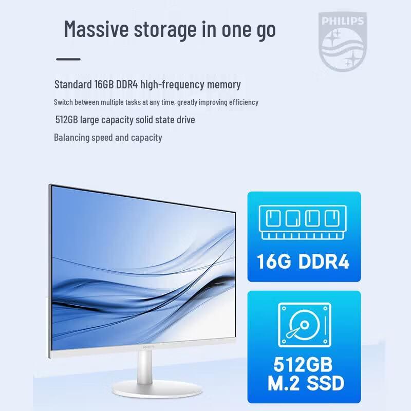 Philips 27-inch All-in-One PC, Intel N95 (CN Version)