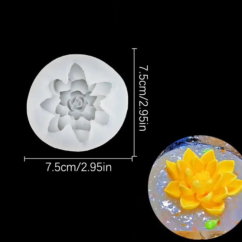 3D Flower Shape Fondant Mold Silicone Sugar Craft Molds Cake Chocolate Decoration Baking Tool Cupcake Jelly Candy Moulds