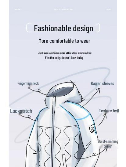 Ya Ya Women's 90+ Series Lightweight Hooded Short Down Jacket