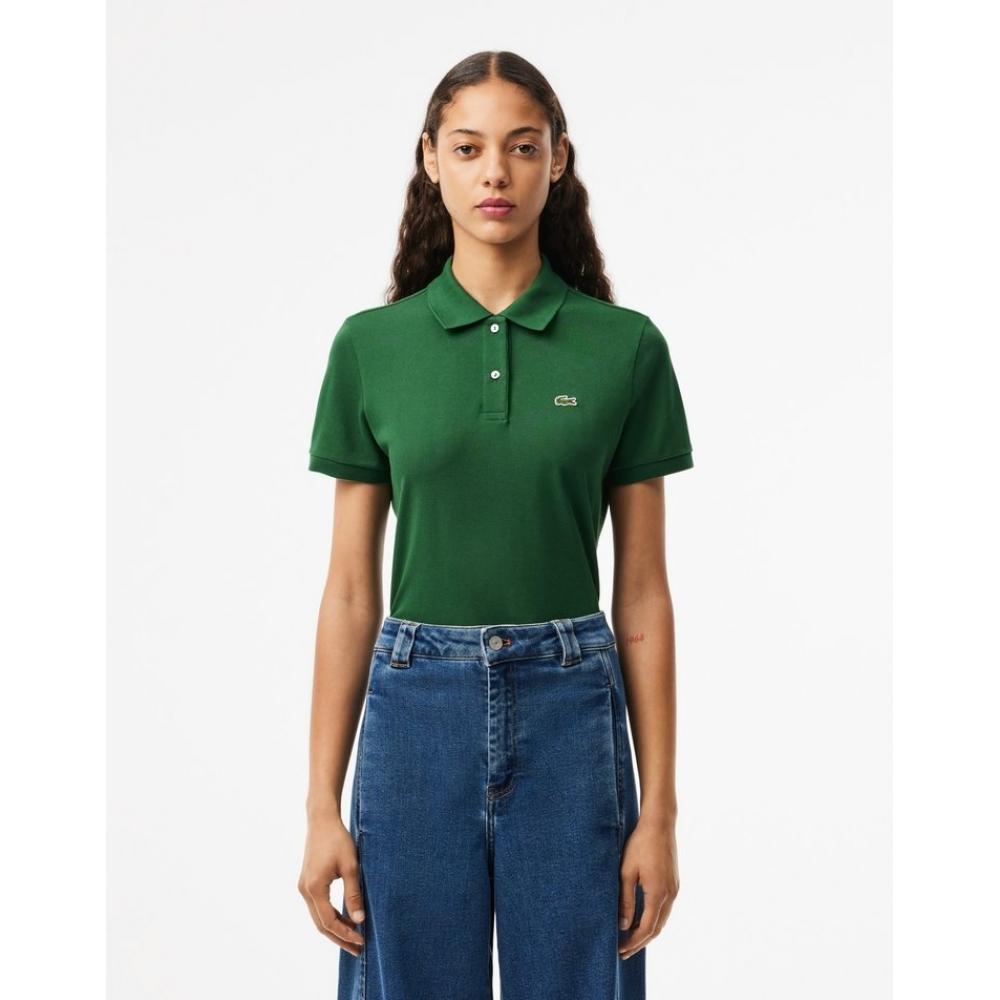 

LacoSte Women S 2 Button Regular Fit Polo Shirt Pf7839 54n 132 034