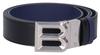 Bally ICONIC BUCKLE Size 120 Men's Belt,