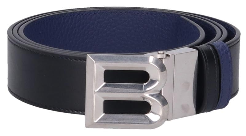 

Bally ICONIC BUCKLE Size 120 Men s Belt, чорний