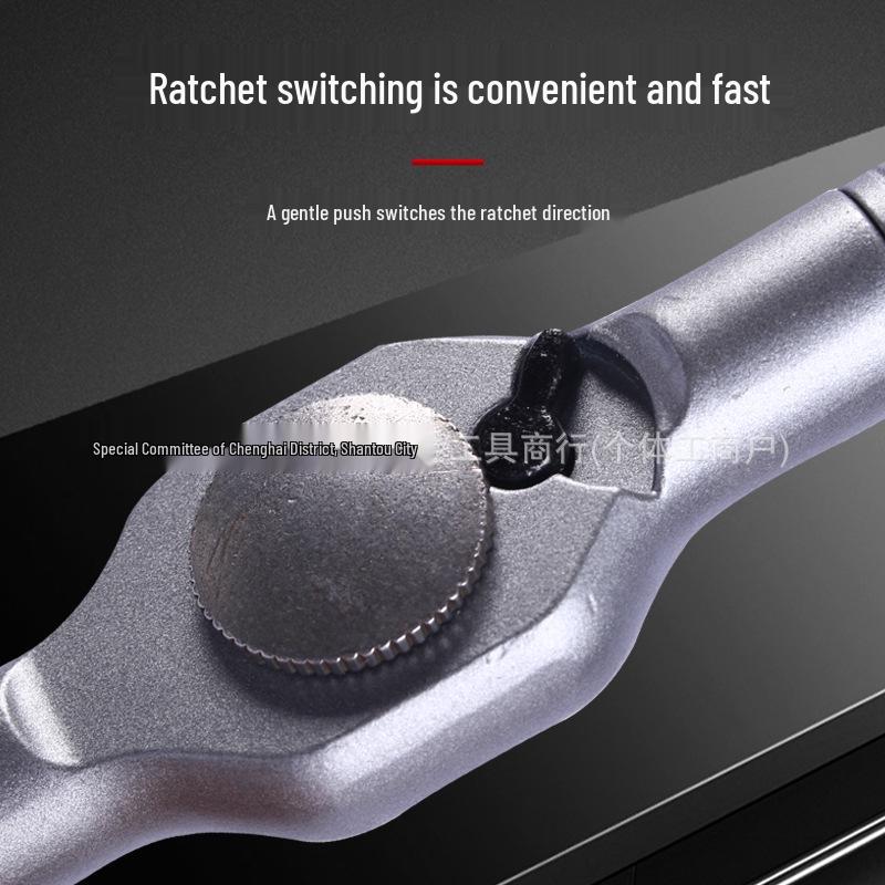 24-in-1 Multifunctional S2 Steel Ratchet and Screwdriver Tool Set