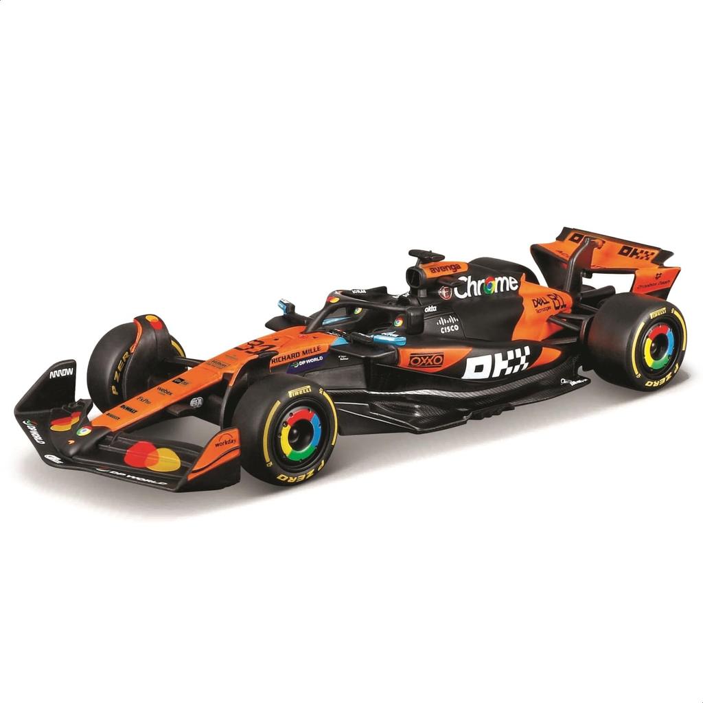 Bburago 2025 Model F1 McLaren Team MCL39 Oscar Piastri Australian GP Race Sports Car Miniature Diecast Car Finished Product 1/43 #81 / 18-38248 (#81)