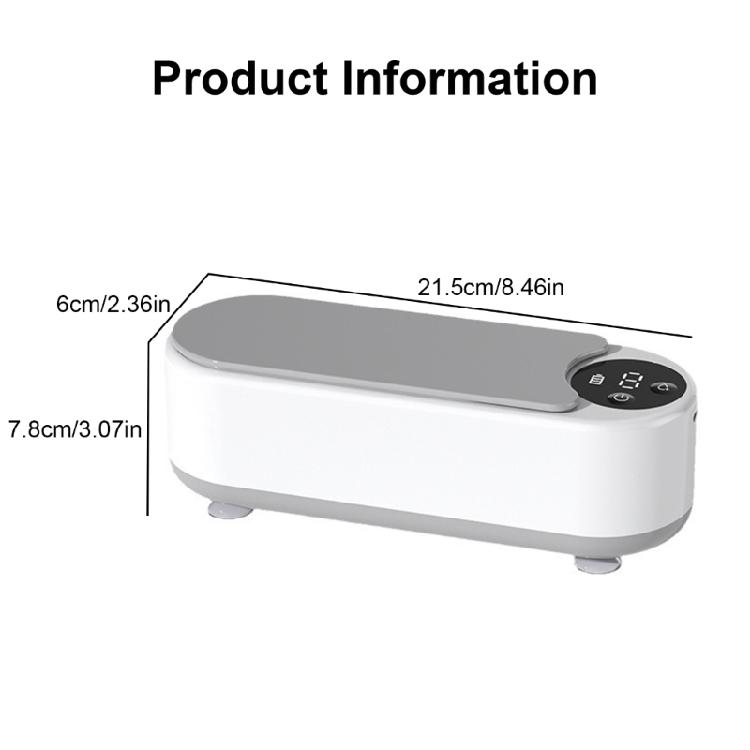 Advanced Jewelry Cleaner Machine Portable and Powerful Stylish for Rings Bracelets Everyday Accessory Care Daily Use