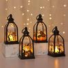 Hanging Design LED Lantern Lamp Battery Powered Ghost Castle Lantern  Party Props