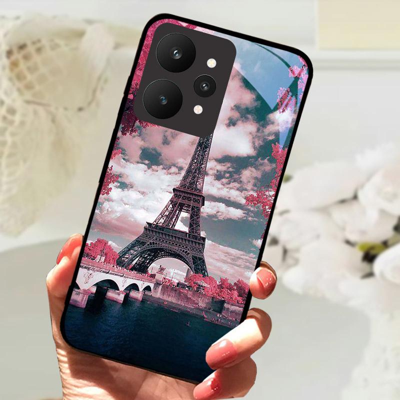 Shockproof Case For Realme 15 5G Phone Cover RMX5106 RMX5105 Tempered Glass Cases For Realme15 Fundas Luxury Protective Shell