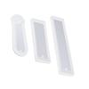 3pcs set DIY Rectangle Cat Claw Silicone Mould Epoxy Resin Jewelry Bookmark Craft with Hole
