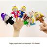 Family Finger Puppet Set for Parent-Child Play - Early Education & Kindergarten Teaching Aids