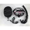 Professional Adult Silicone Waterproof Diving Mask, Diving Mirror, Anti Fog Floating Diving Set, Large Frame Deep Set