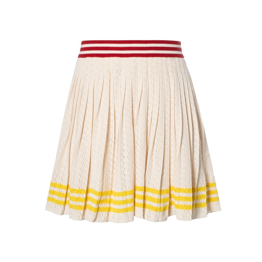 Gucci X Adidas Cotton Skirt Ivory 702874-XKCF8-9296