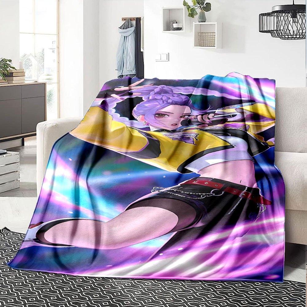 1pc hunter x (23) Blanket Soft Warm Throw for Home, Office, Travel All Season Cozy Bedding Gift, Office Cozy AccessoryB2