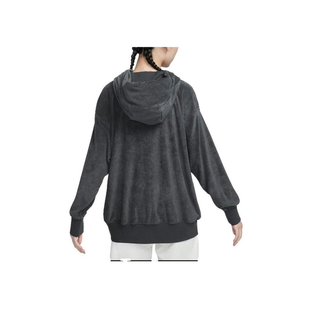 Nike Logo Solid Color Hoodie Women Hoodies Black DV7825-060