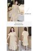Women's Summer Short-Sleeve Princess Sleep Dress, Loose Plus Size, Comfortable Home Wear for 200 Jin.