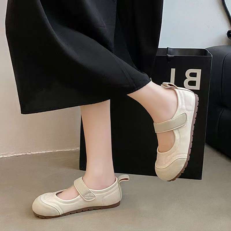 2026 New Women's Mary Jane Flats -Adjustable Strap Slip-On | Lightweight Casual Flat Shoes | Versatile Spring/Autumn Daily Wear