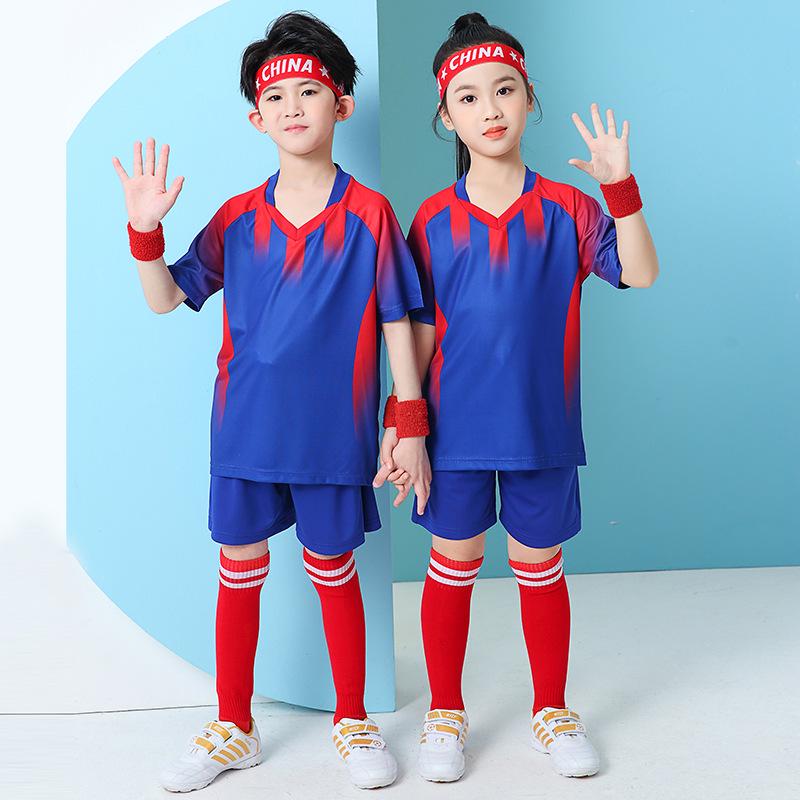 Conjunto de Camiseta de Fútbol de Secado Rápido para Niños y Adultos - Ropa de Entrenamiento y Competición de Verano