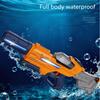 Children Pulse Bursting Electric Water Gun With Light Automatic Water Absorbing Powerful Water Spray Guns Outdoor Toys For Kids