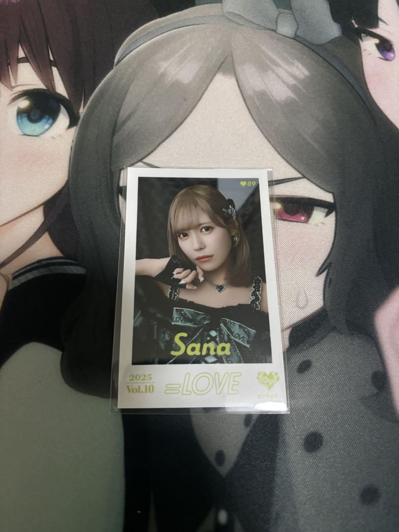 

[USED] Morohashi Sana Mini Photo Rare Black Costume Equal Love