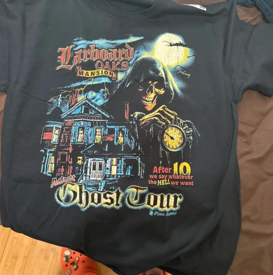 I Think You Should Leave Larboard Oaks Ghost Tour Tim Robinson Retro Vintage XXXL