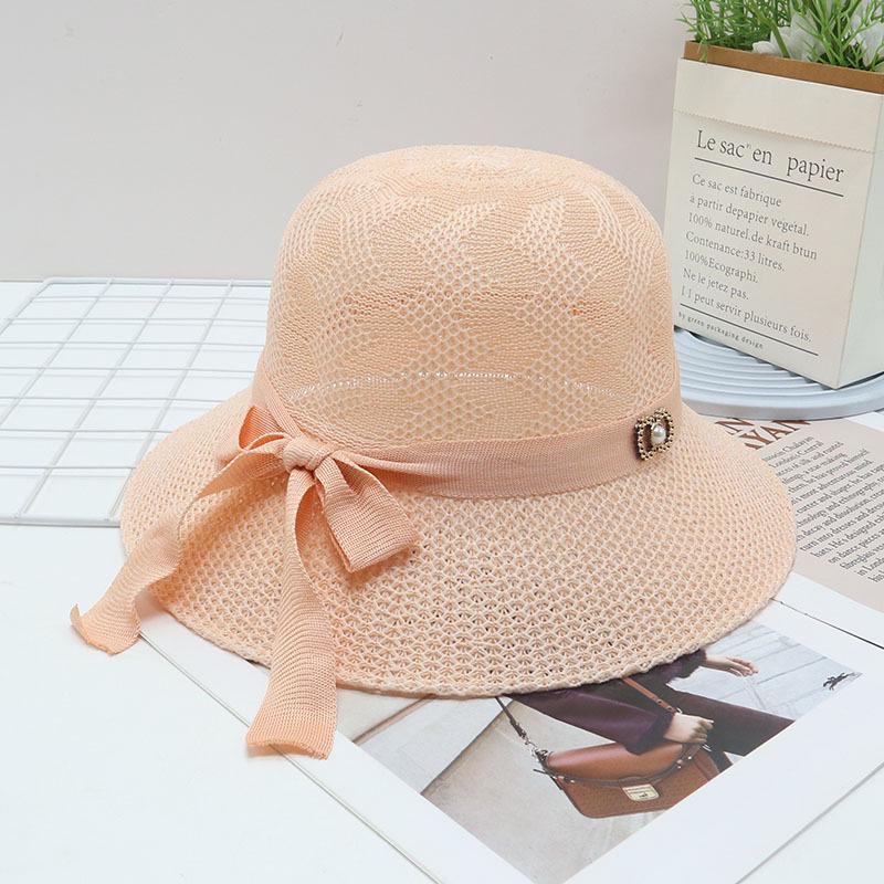 Women's Summer Wide Brim Straw Sun Hat for Beach & Vacation
