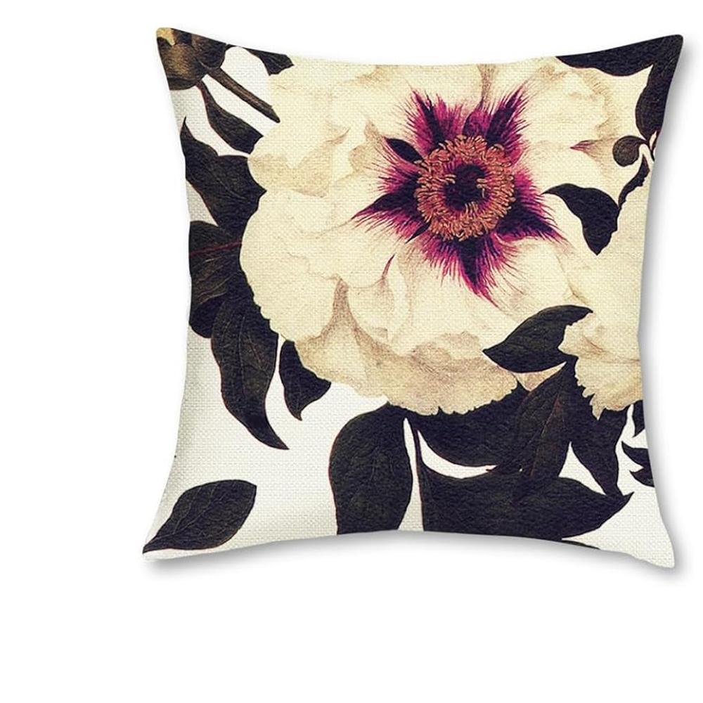 Peony Elegance Blossom PillowcasesLiving room sofa cushion cover, soft and comfortable, bedroom room decoration