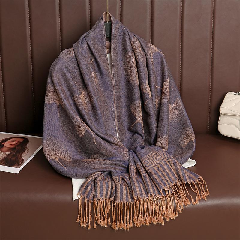 2024 Luxury Brand Cashmere Scarf Women Print New Wraps Pashmina Travel Poncho Warm Blanket Winter Bufanda Shawl Female Stoles