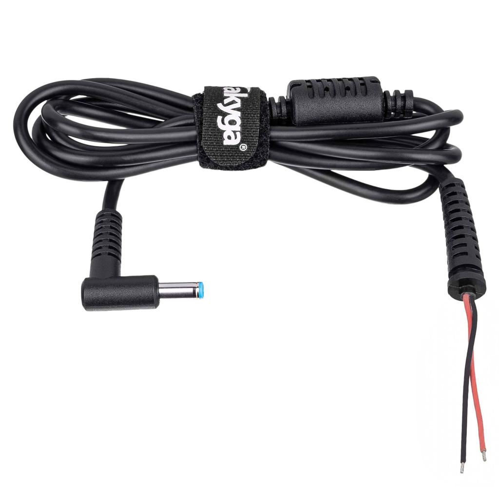 Power Supply Cable Notebook Akyga Ak-Sc-11 Hp 4.5 X 3.0 + Pin Cable 1.2M