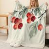 Lightweight Flannel Blanket Soft, Warm & Skin-friendly, Ideal for Home Relax, Car Use & Holiday Decor (Christmas, Halloween)