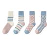 Thickened Socks for Women To Keep Warm and Retain Heat, Autumn and Winter with Loops, Fleece, Cold-resistant, Loose, Retro Floor Socks