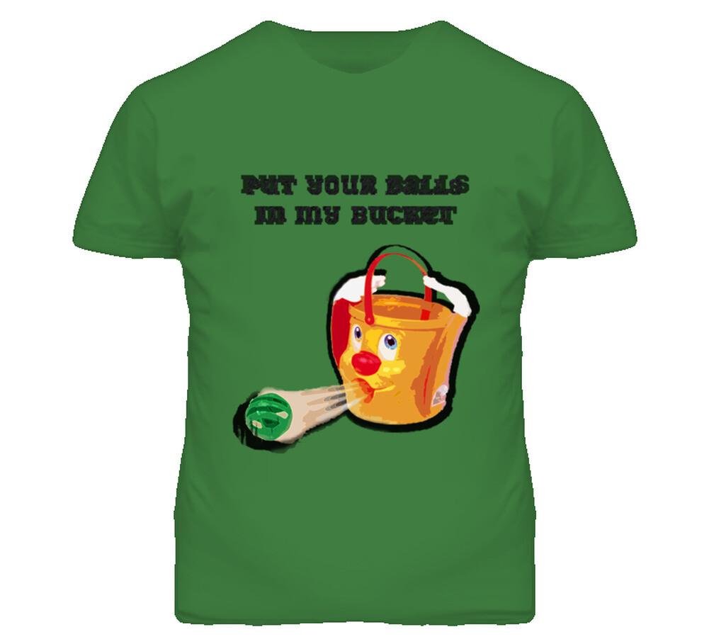 Mr. Bucket Balls T Shirt Mens Womens Tees Top