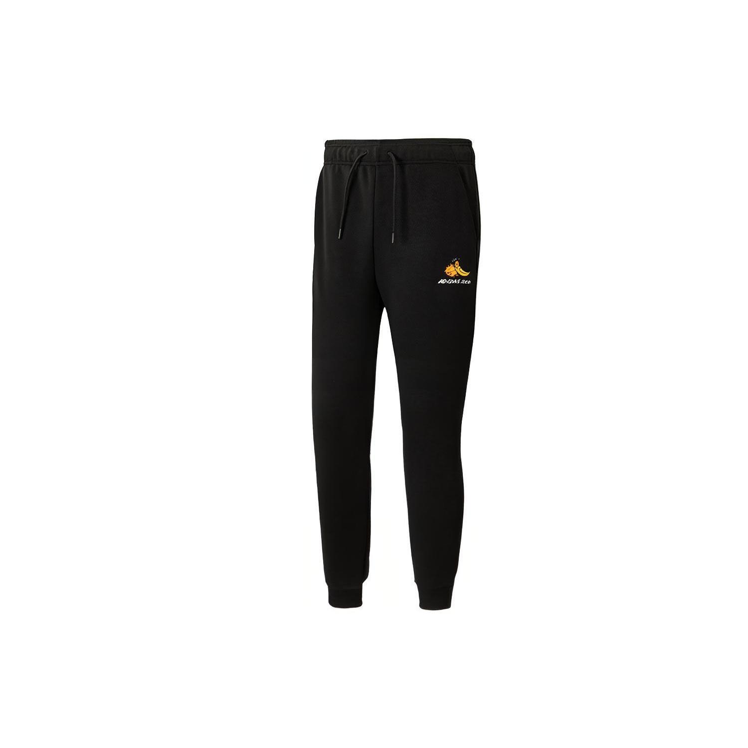 adidas neo M Frt Tp Fruit Casual Cozy Bundle Feet Sports Pants Black Men s GJ5408 S