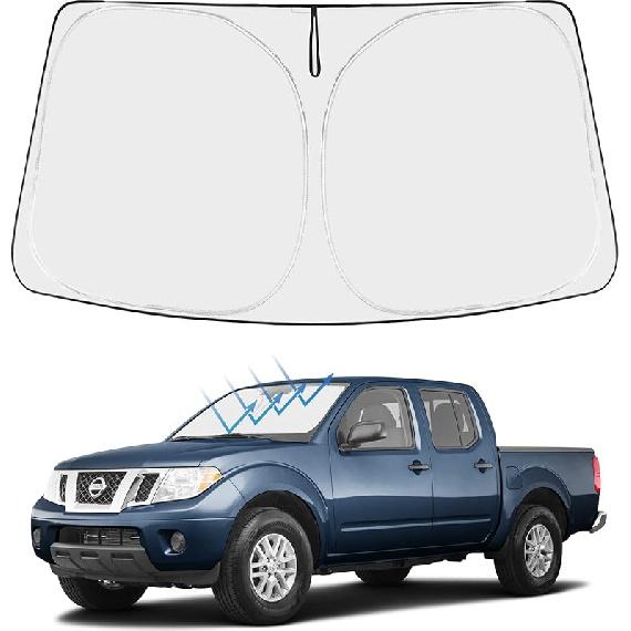 Proadsy 2025 Upgrade Front Windshield Sun Shade Foldable RAV4 Sunshade Protector Fit -2025 RAV-4 SUV Crossover, TRD Off-Road, LE XLE Premium Limited