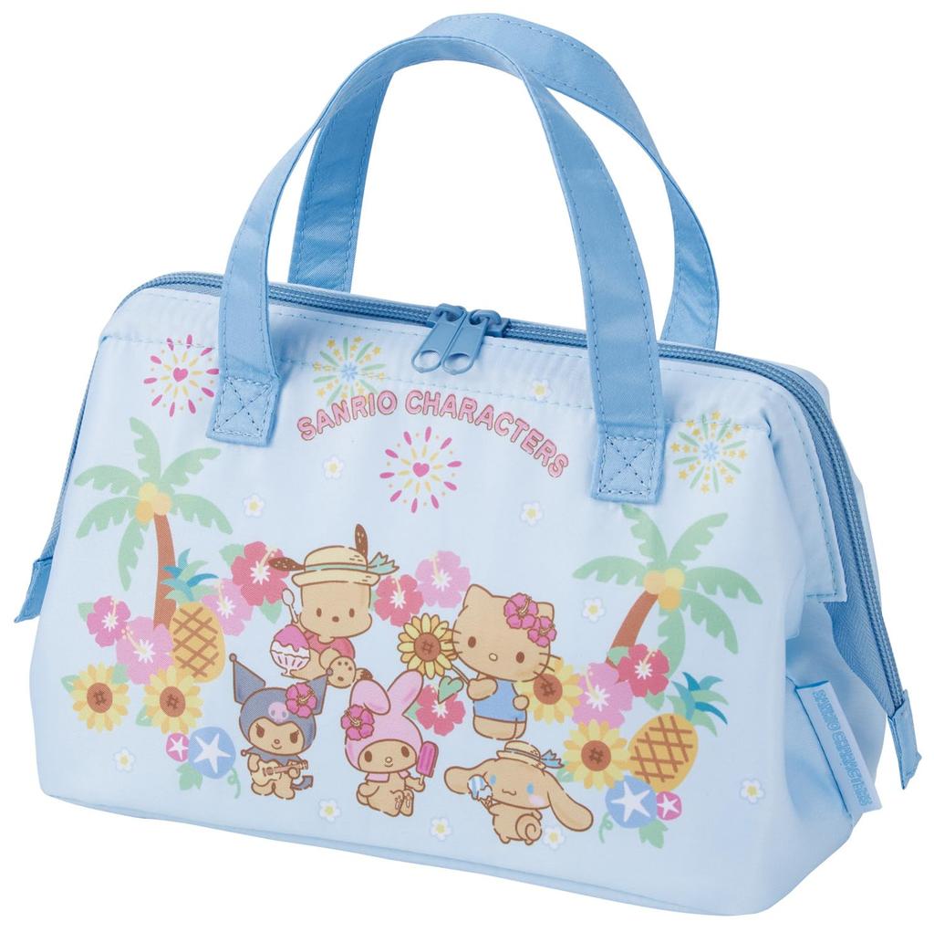 Skater Lunch Clasp Sanrio Summer Bag, Insulated, Closure, Women's, Characters, Design, KGA1-A