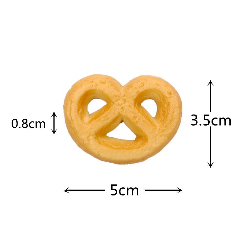 Artificial Cookie Faux Cookie Model Home Simulation Biscuit Food Cake Dessert Baking Kitchen Decoration Table Window Photo Props