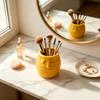 Cute Honey Pot Pen Holder 3D Printed Jar Holder, Creative Desk Organizer for Office PLA Material Cup Stationery, Makeup Brush Toothbrush Storage