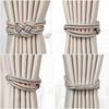 No Installation Curtain Tieback Two-color Braided Chinese Knot Curtain Strap  Curtain Accessories