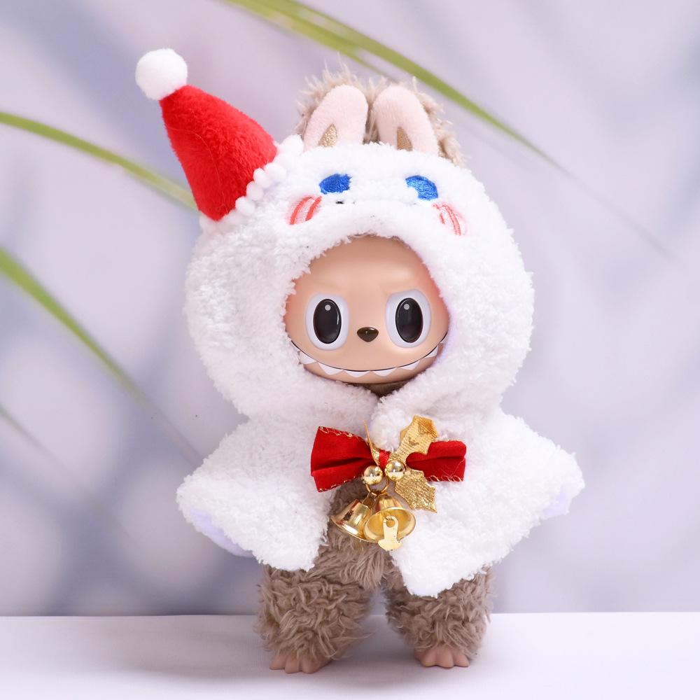 Only Clothes, First and Second Generation, Lambcloth Clothes, Christmas Reindeer, Snowman Keychain Decoration, Labubu Clothing, Cute Doll Clothes