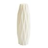 Flower Vase White Imitation Ceramic Flower Pot Home Plastic Vase for Imitation Ceramic Flower Basket Nordic Wedding Decors