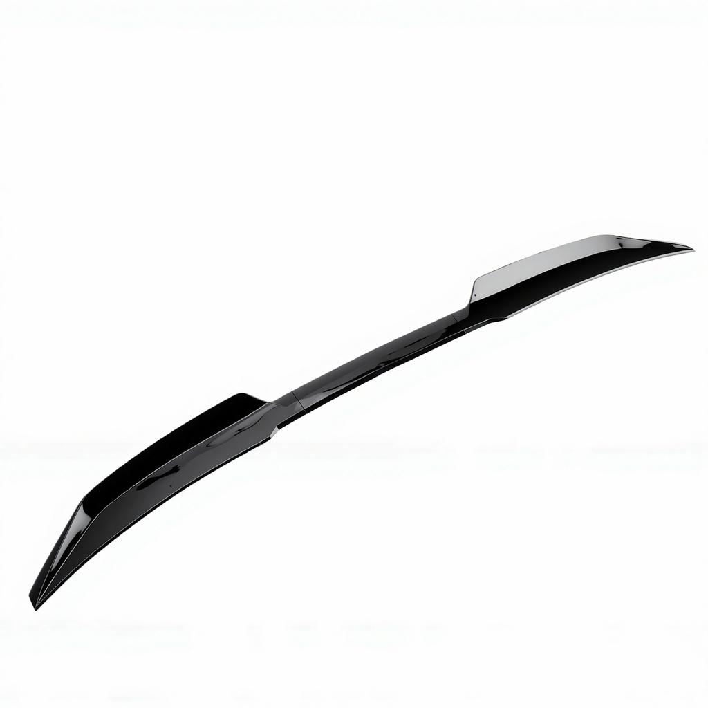 Car Rear Trunk Spoiler 120cm 3 Section Universal Segmented Rear Spoiler Wing for Sedans Coupes Hatchbacks Glossy Black