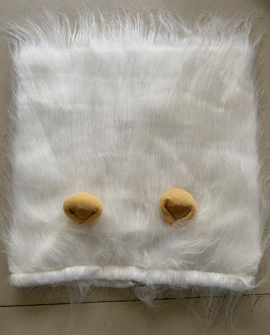 Lion Mane Halloween Wig for Dogs - Pet Headgear Costume Accessory