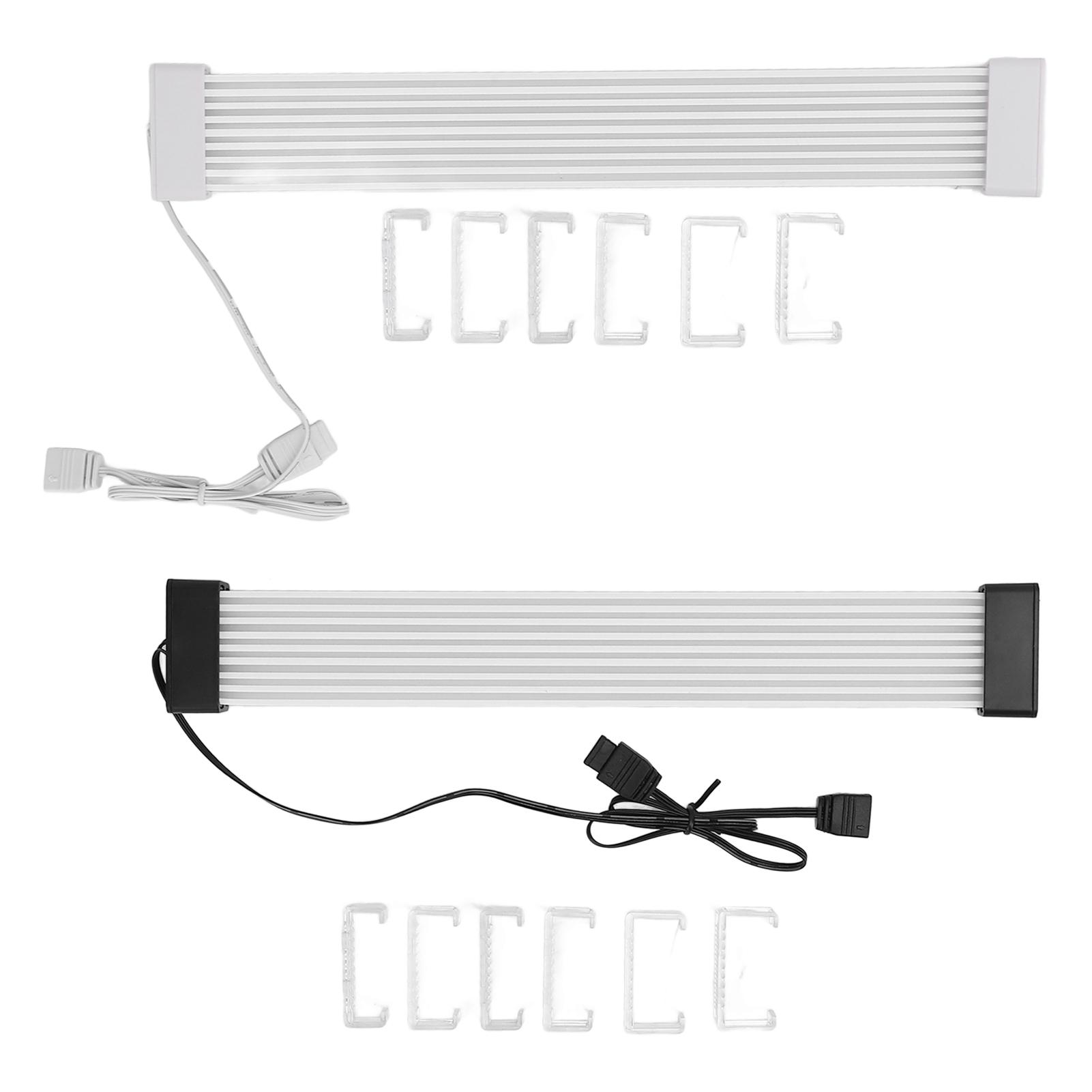 

Соединительный кабель 8Pin to 2x8Pin, кабель синхронизации 5V ARGB, кабель 260 мм для материнской платы, видеокарты, неоновый кабель с W Black Head