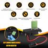89019089 HVAC Blower Motor Fan Resistor Compatible With 1999-2006 Chevy Silverado GMC Sierra 1500 2500 3500, 2000-2002 GMC Yukon (2 Holes Mounting