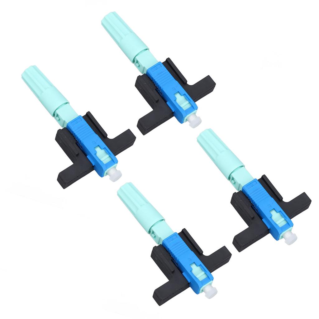 20PCS FTTH Embedded Fiber Connectors SC-UPC Cold Splicing Single Mode Fiber Optic Quick Connector T 