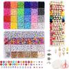 Beaded Bead Bracelet Material Loose Bead Bracelet Accessories Bead Bead Bead Diy Soft Pottery Set