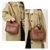 Shoulder Bag Unisex PU Adjustable Strap American Vintage Daily Commute